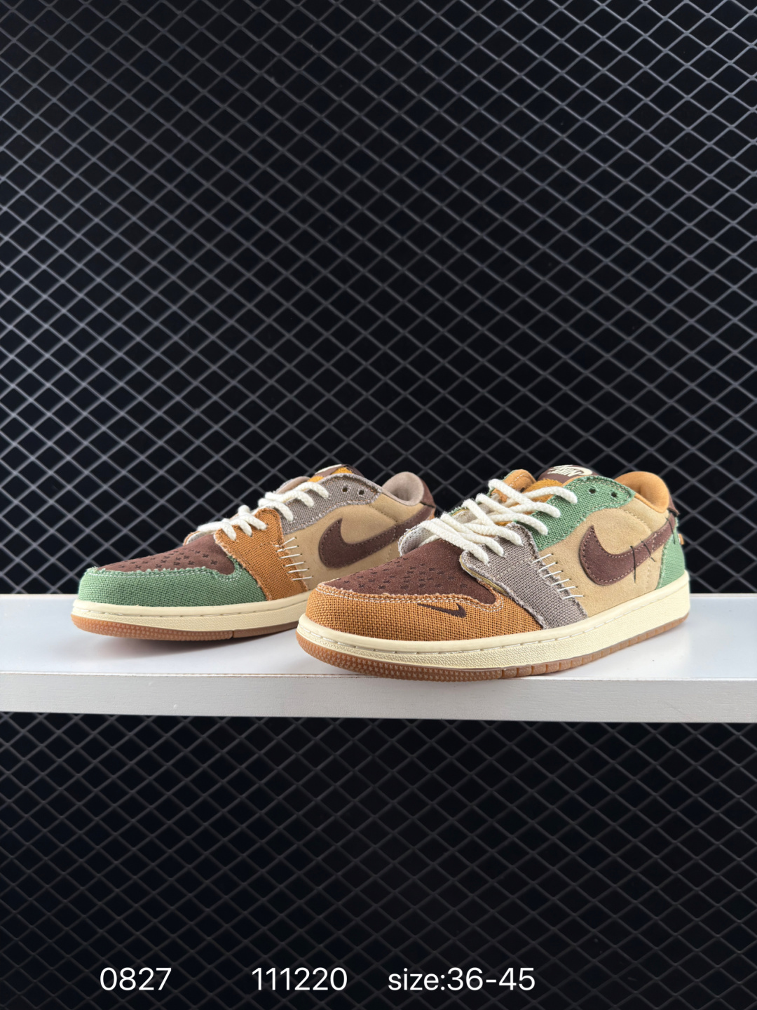 Travis Scott x Air Jordan 1 ” Reverse Mocha “